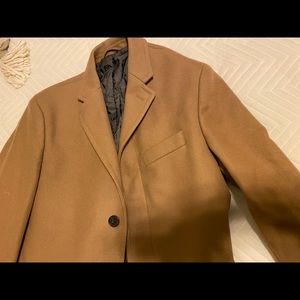 Banana Republic Men’s Camel Topcoat/Overcoat